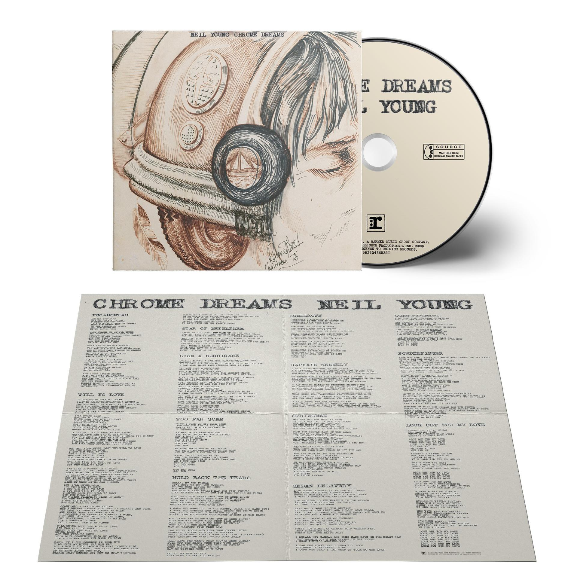 Album borító. Barna illusztráció egy sisakszerű tárgyról, egy férfi arcról és egy CD-ről.
