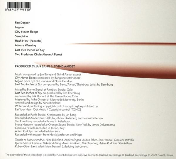 Aarset,Eivind/Bang,Jan - Last Two Inches Of Sky  - (CD)