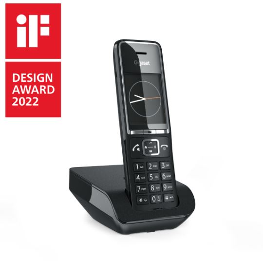 GIGASET Comfort 550 Kablosuz Telefon Siyah