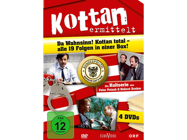 Kottan ermittelt - Olle Folgen in ana Schochtl! DVD (FSK: 12)