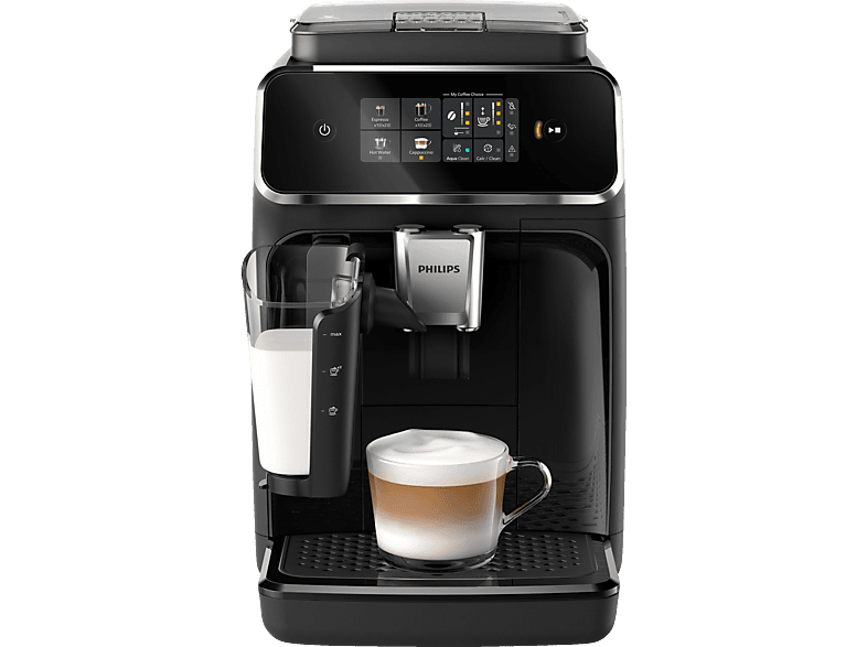 PHILIPS EP2331/10 Serie 2300 LatteGo 3 Kaffeespezialitäten Kaffeevollautomat Klavierlack-Schwarz