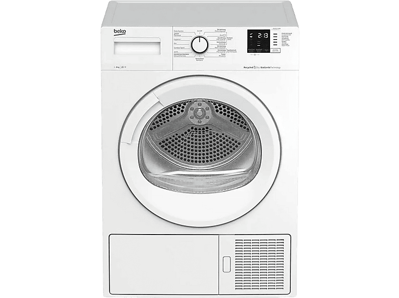 Beko Warmtepomp Droogkast Recycleddry (df8412tamm)