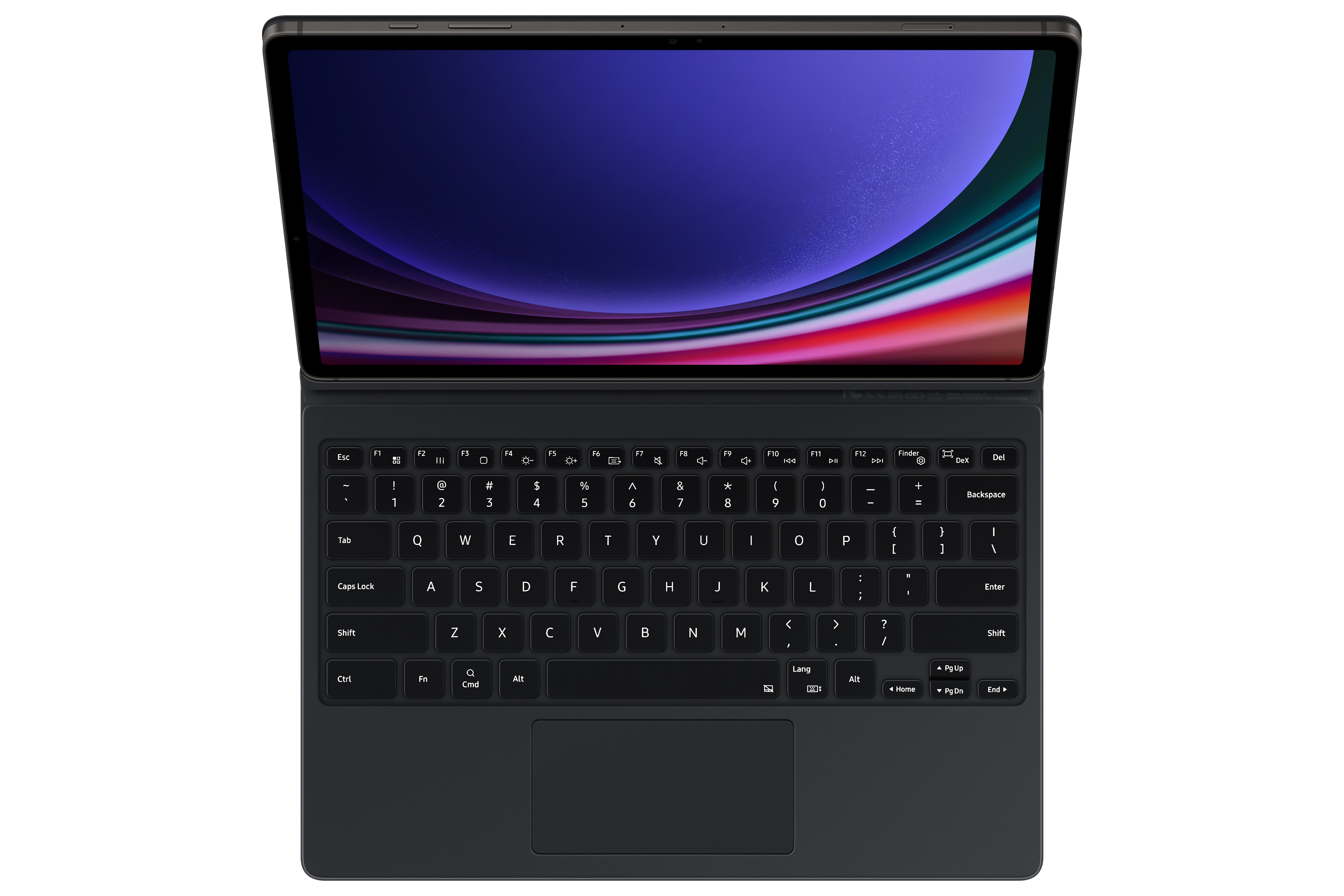 Etui z klawiaturą SAMSUNG Book Cover Keyboard do Tab S9 Plus Czarny EF-DX815UBEGWW