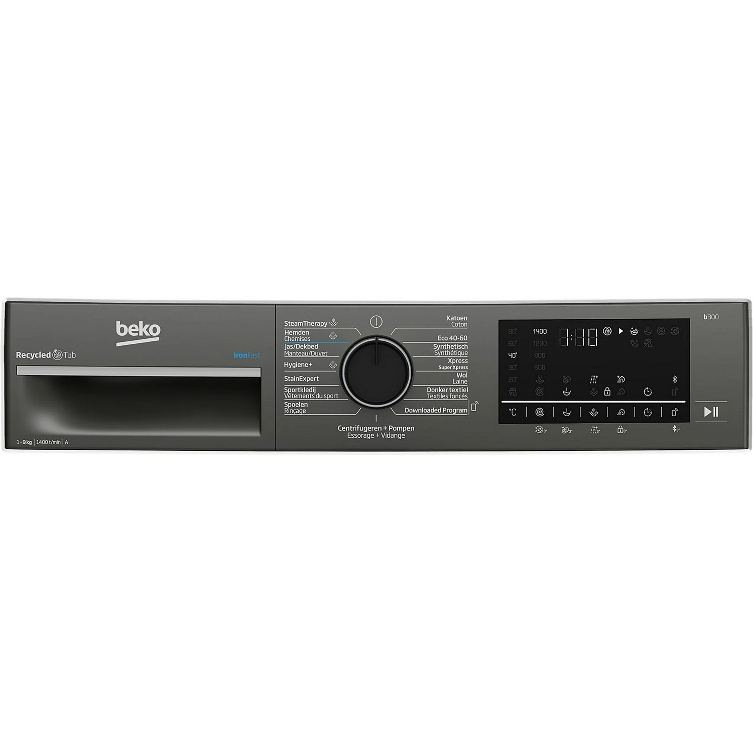 BEKO Wasmachine voorlader A (B3WT5941M)