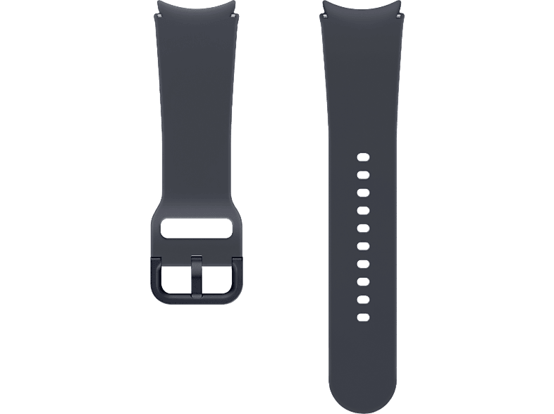 Correa - Samsung ET-SFR93SBEGEU, Para Galaxy Watch 6, S/M, 20 mm, deportiva, Grafito