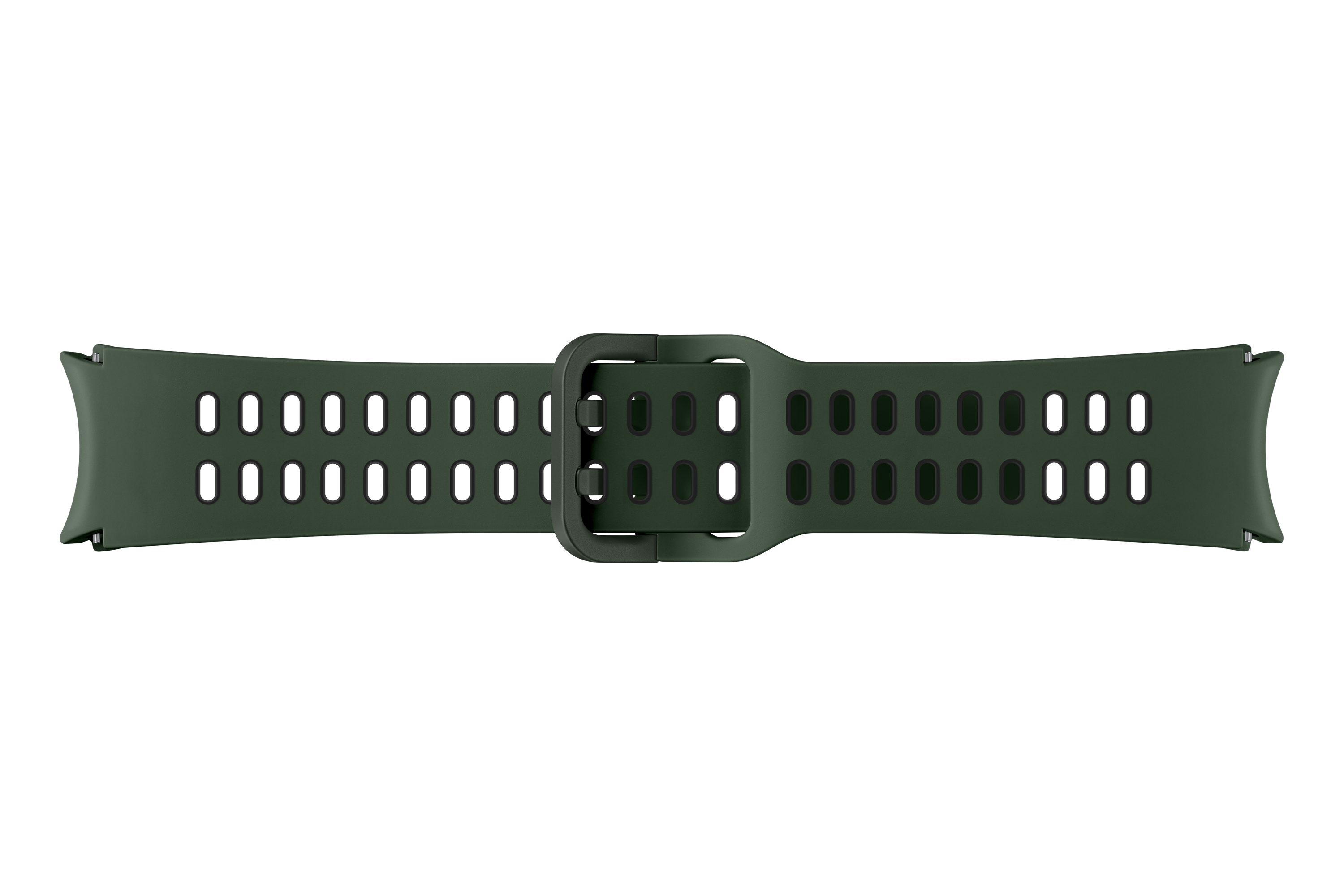 Correa - Samsung ET-SXR93SGEGEU, Para Galaxy Watch 6, S/M, 20 mm, Correa deportiva Extreme, Verde/Negro
