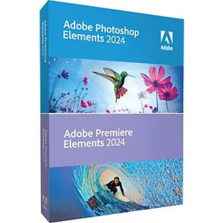 Adobe Photoshop Elements 2024 & Adobe Premiere Elements 2024 - PC/MAC - Tedesco