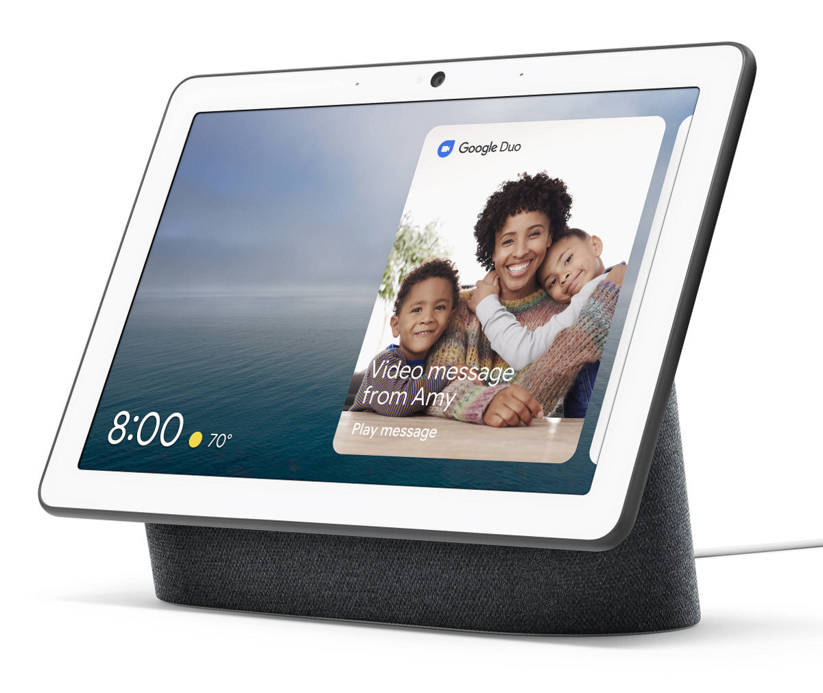 Inteligentny głośnik GOOGLE NEST Hub Max Szary (Charcoal)