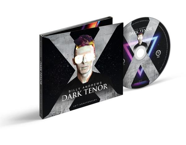 CD und Albumcover mit einer Person darauf und dem Namen "Dark Tenor" darauf.