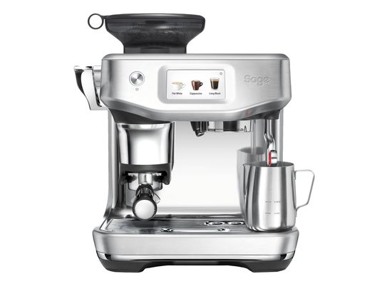 SAGE The Barista Touch Impress - Macchina per espresso (Brushed Stainless Steel)