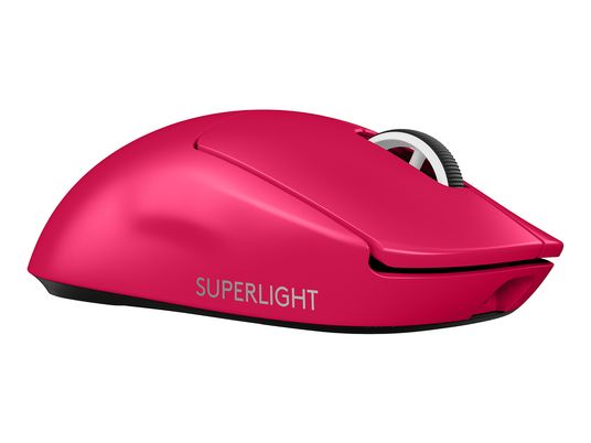 LOGITECH PRO X SUPERLIGHT 2 - Gaming-Maus, Kabellos, Optisch mit Leuchtdioden, 32000 dpi, Magenta