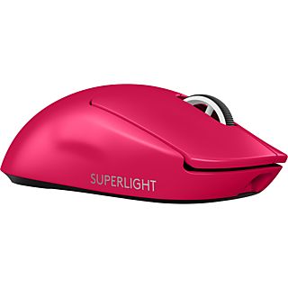 LOGITECH G PRO X SUPERLIGHT 2 LIGHTSPEED MAG - Mouse da gaming, Senza cavi, Ottica con LED, 32000 dpi, Magenta