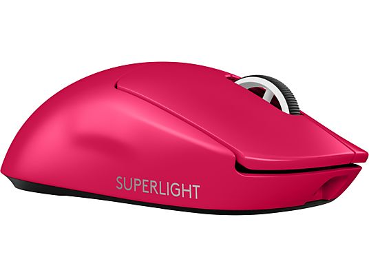 LOGITECH G PRO X SUPERLIGHT 2 LIGHTSPEED MAG - Souris de jeu, Sans fil, Optique avec diodes électroluminescentes, 32000 dpi, Magenta