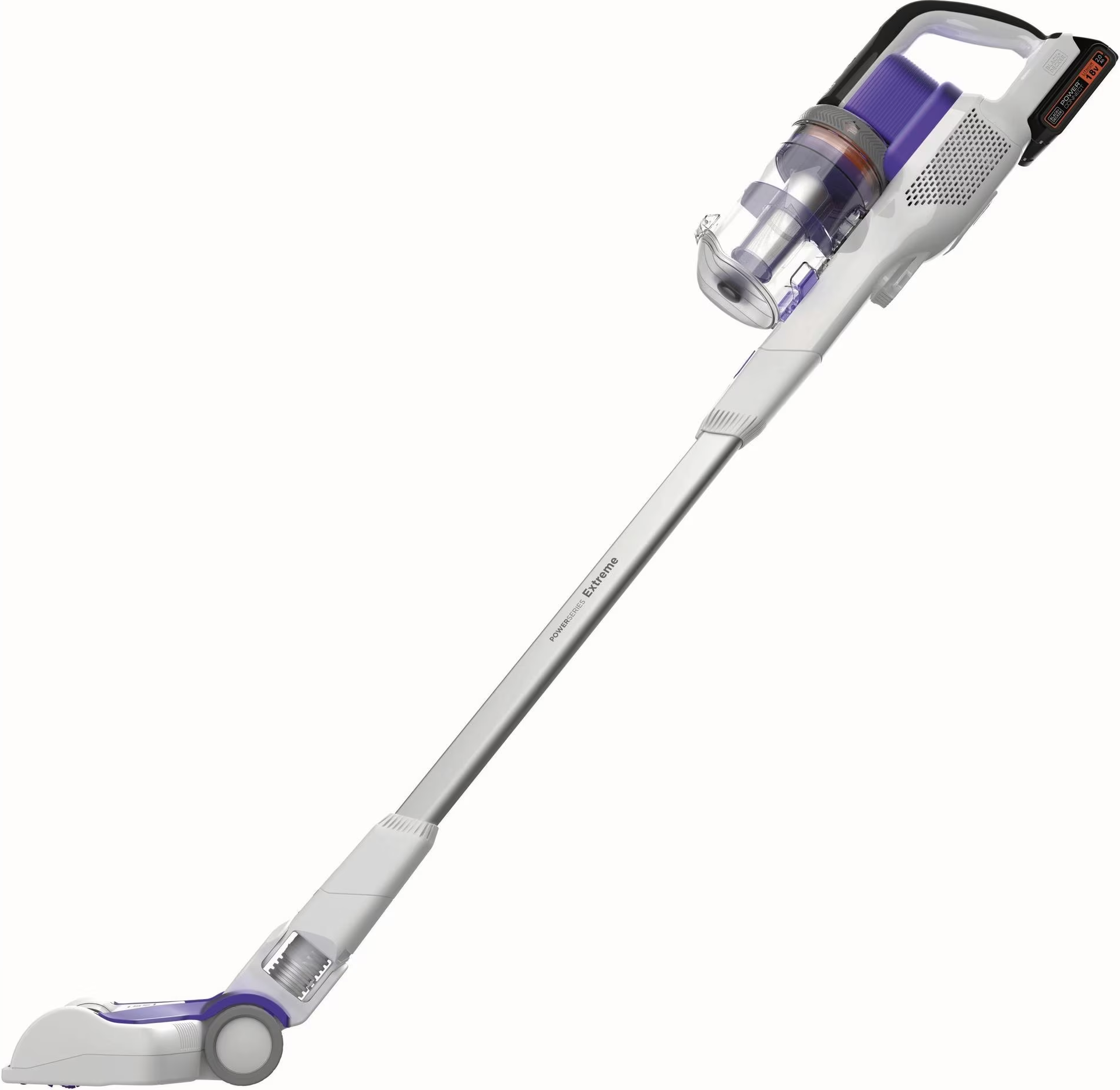 BLACK+DECKER BHFEV1825CP - Aspirateur sans fil (Blanc/violet)