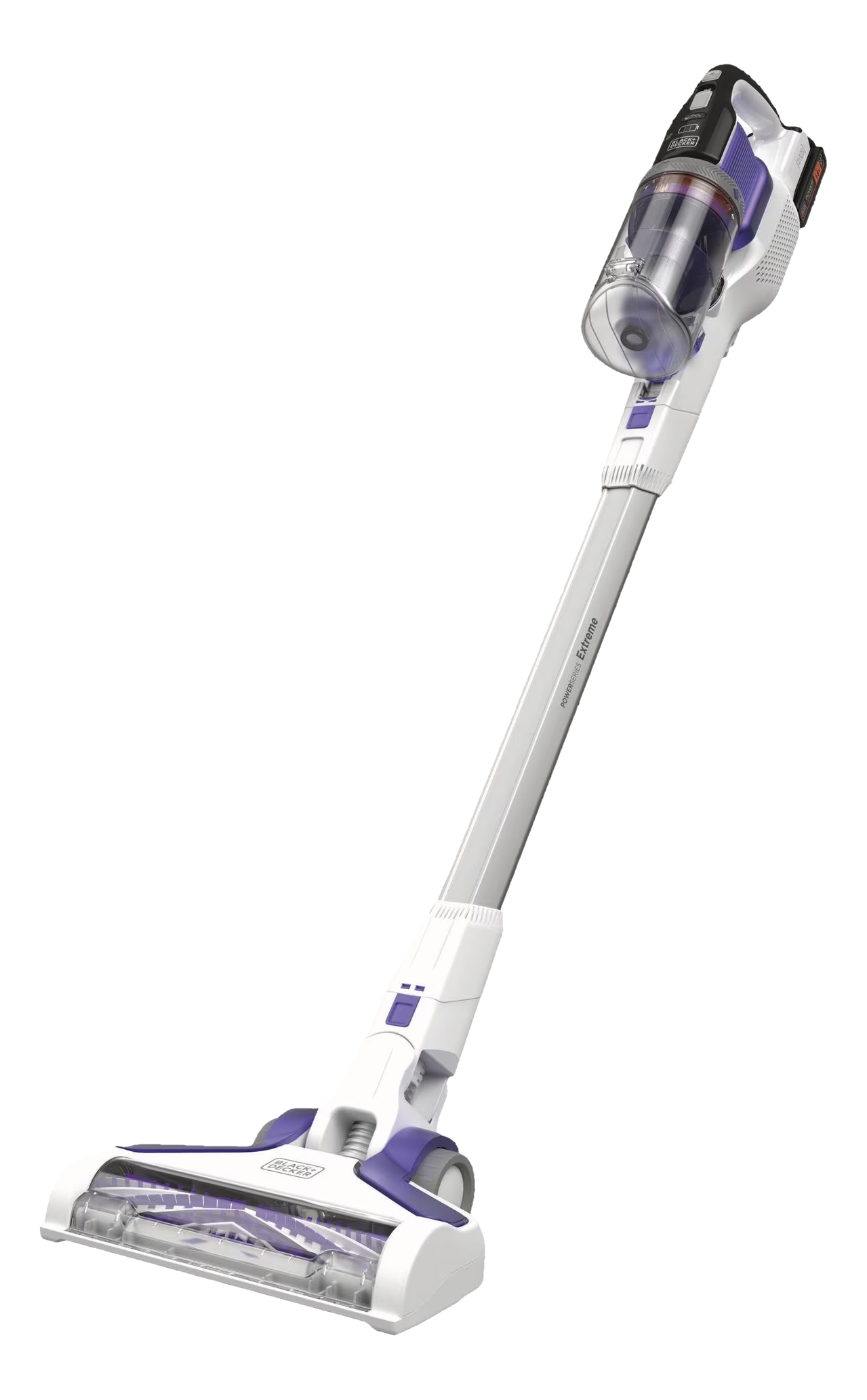 BLACK+DECKER BHFEV1825CP - Aspirateur sans fil (Blanc/violet)