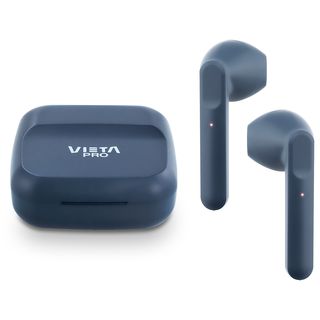 Auriculares True Wireless - Vieta Pro Done 4, Hasta 20 h, IPX 4, Touch Control, Azul