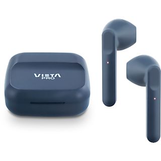 Auriculares True Wireless - Vieta Pro Done 4, Hasta 20 h, IPX 4, Touch Control, Azul