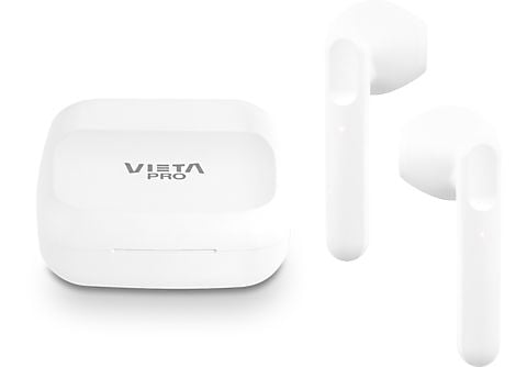 Auriculares True Wireless  Vieta Pro Done 4, Hasta 20 h, IPX 4, Touch  Control, Blanco