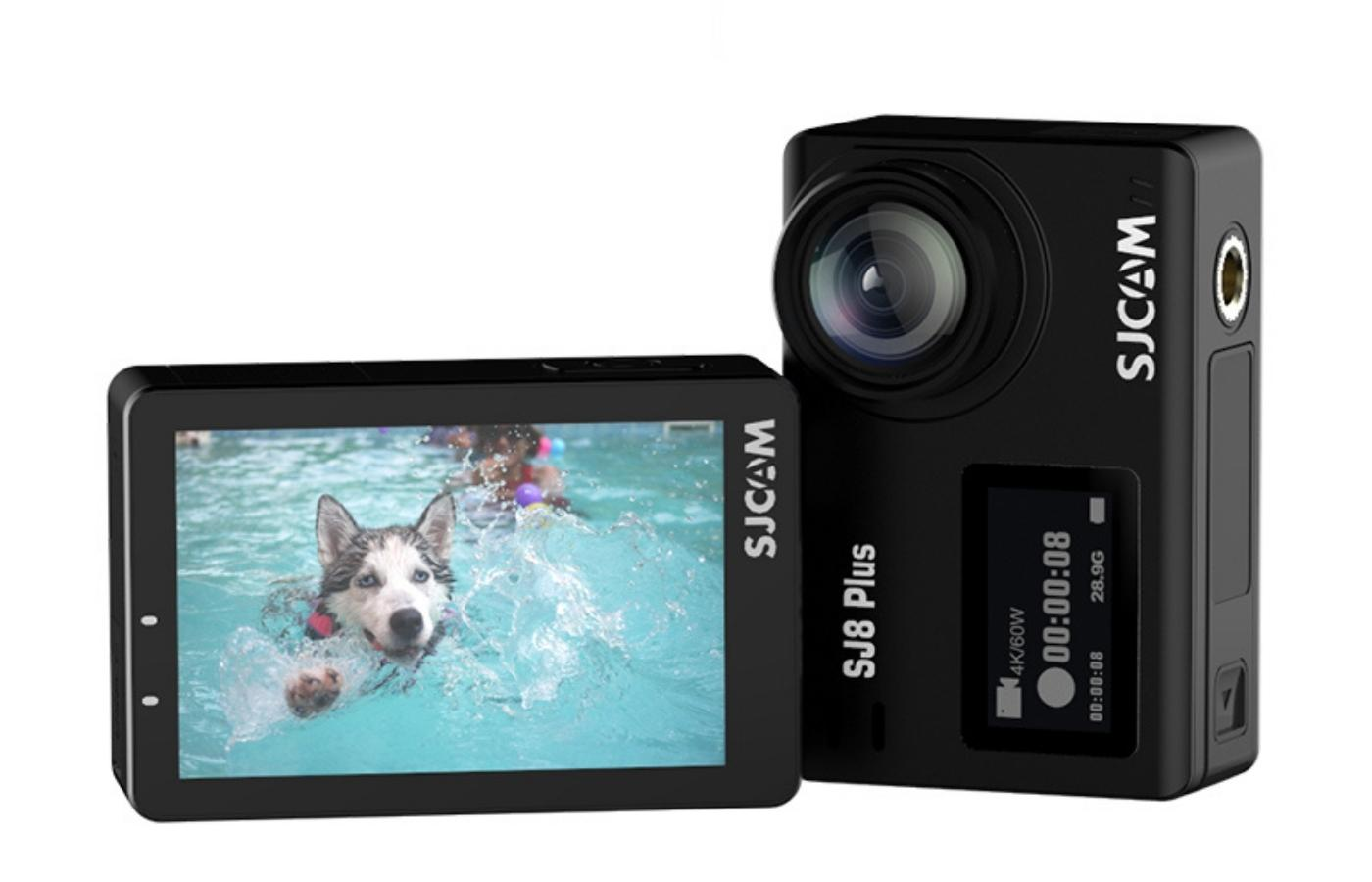 SJCAM SJ8 Plus Wifi 4K Aksiyon Kamerası Siyah