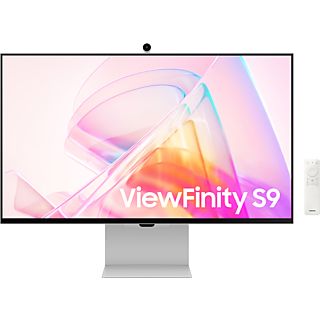 Monitor - Samsung ViewFinity S9 LS27C902PAUXEN, 27", 5K Ultrawide, 5ms, 60 Hz, Camara, WiFi, Bluetooth, Plata