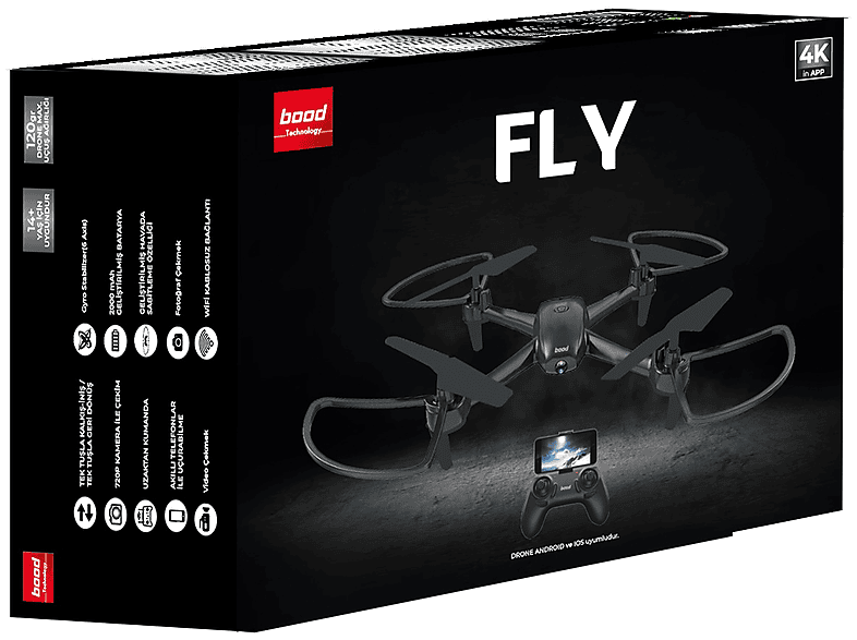 BOOD Fly Drone Siyah_1