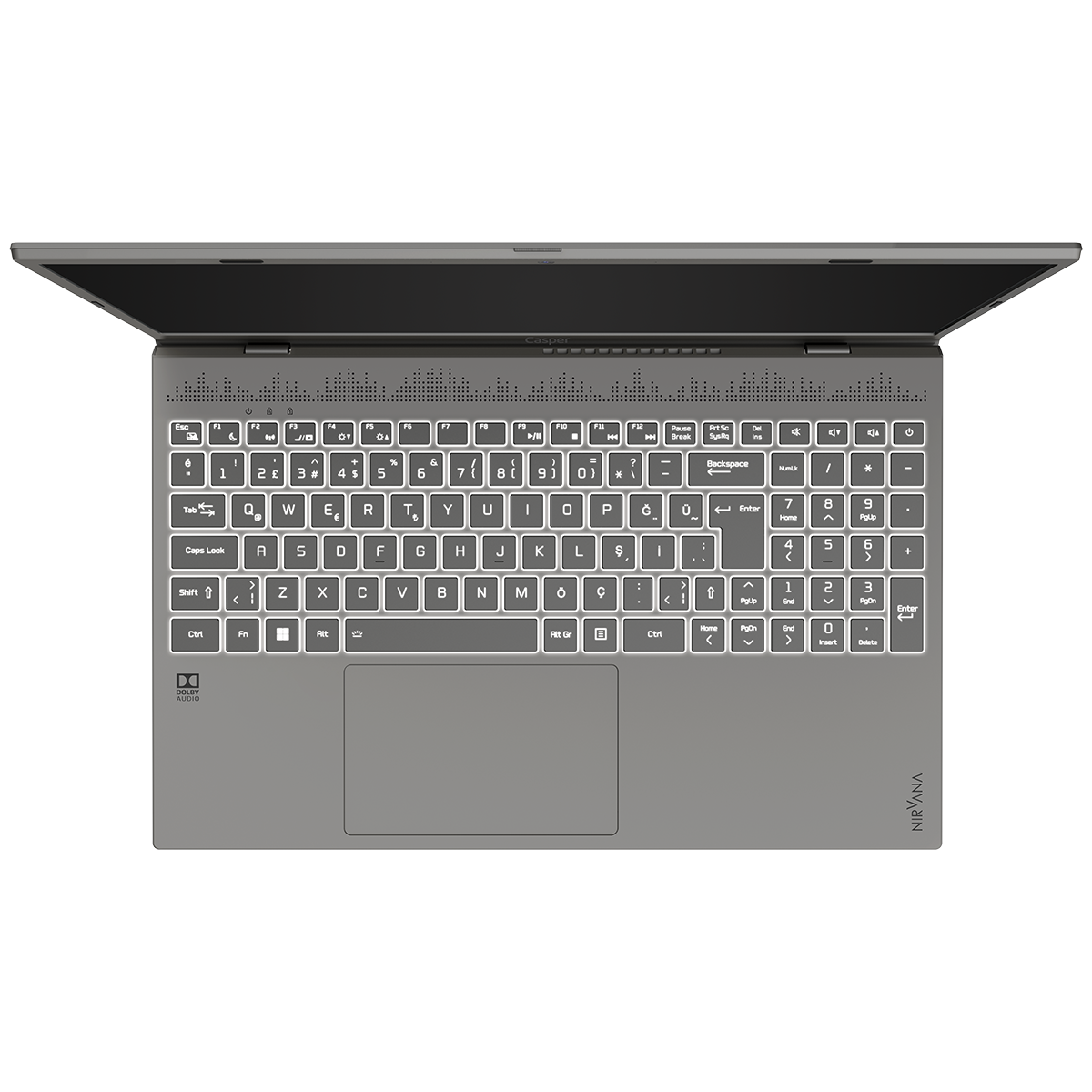 CASPER Nirvana/C550.1235-8V00T-G-F/Core i5-1235U İşlemci/8 GB RAM/500GB SSD/15.6"/Win 11 Laptop