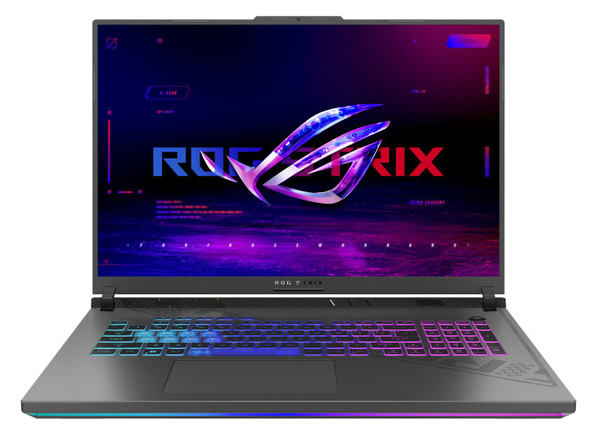 Laptop ASUS ROG Strix G18 (2023) G814JI-N6106W WQXGA i9-13980HX/16GB/1TB SSD/RTX4070 8GB/Win11H Zielony (Volt Green)