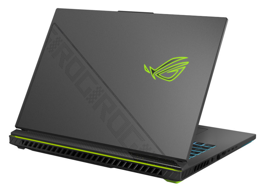 Laptop ASUS ROG Strix G18 (2023) G814JI-N6106W WQXGA i9-13980HX/16GB/1TB SSD/RTX4070 8GB/Win11H Zielony (Volt Green)