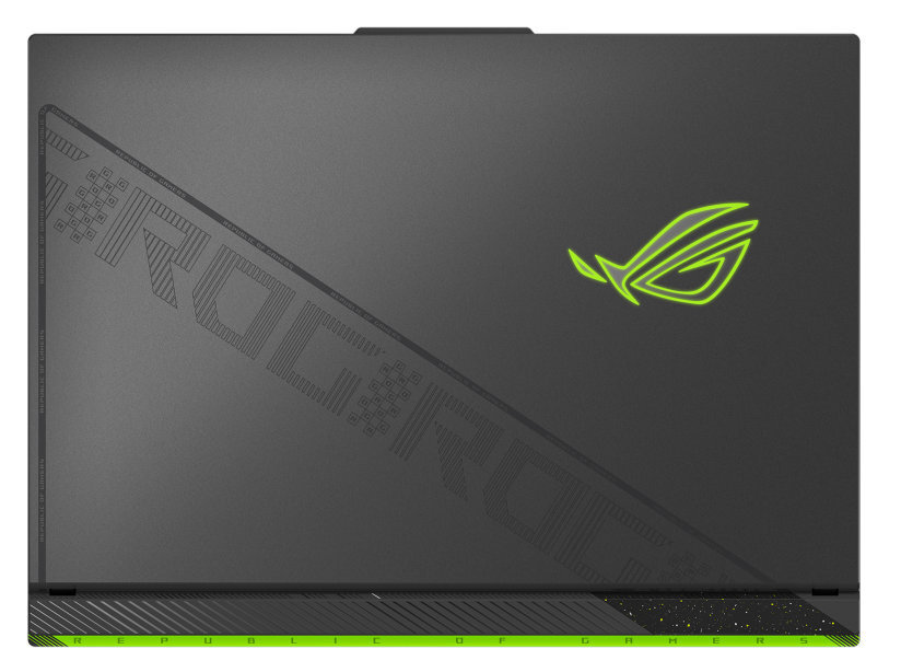 Laptop ASUS ROG Strix G18 (2023) G814JI-N6106W WQXGA i9-13980HX/16GB/1TB SSD/RTX4070 8GB/Win11H Zielony (Volt Green)