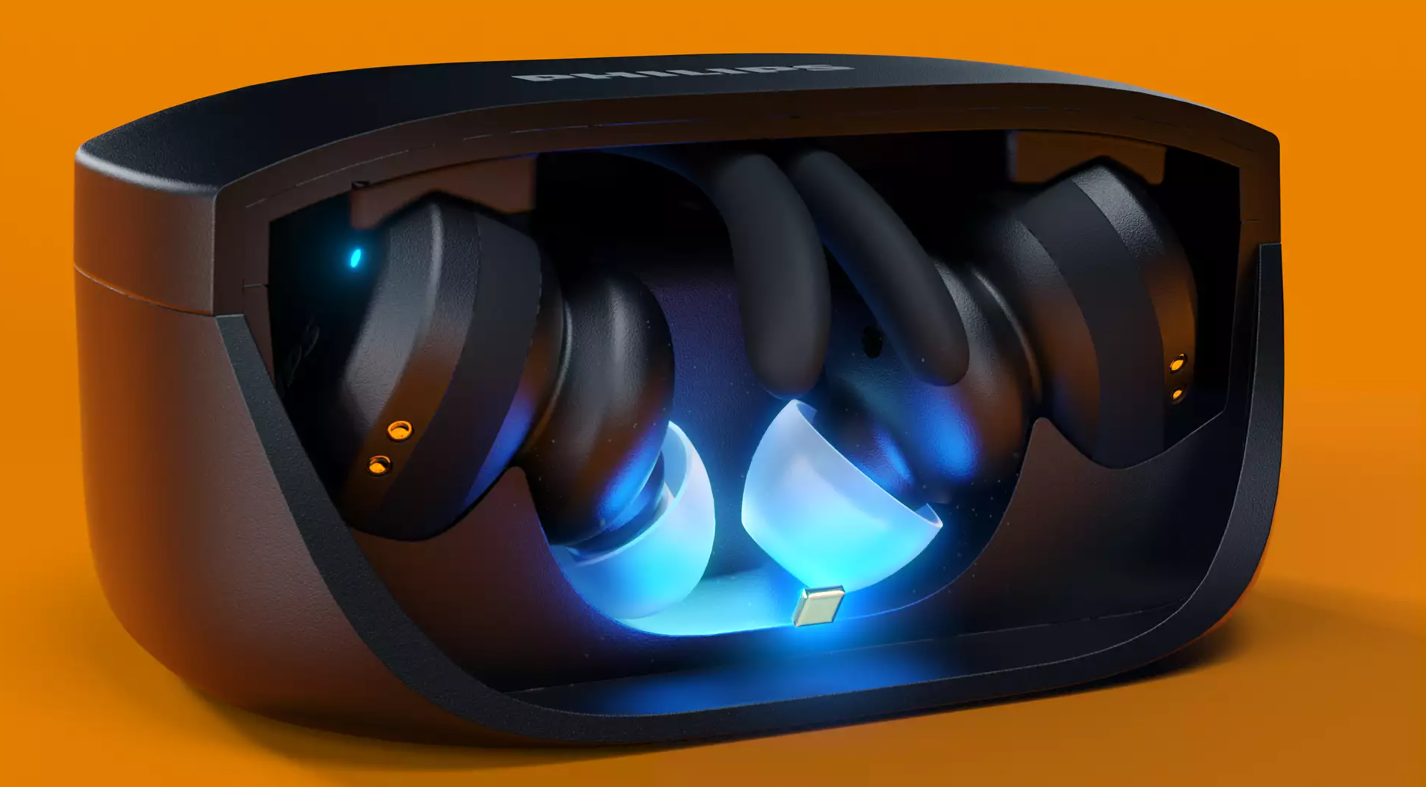 PHILIPS TAA7306BK Gerçek Bluetooth Kulak İçi Spor Kulaklık Siyah