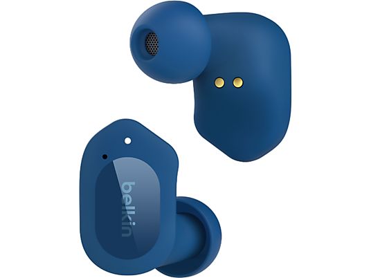 BELKIN Soundform Play - Écouteurs True Wireless (intra-auriculaire, bleu)