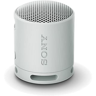 Altavoz inalámbrico - Sony SRS-XB100, Bluetooth, Portátil, Compacto y potente, 16 horas, Resistente al agua y al polvo IP67, Ecológico, Gris