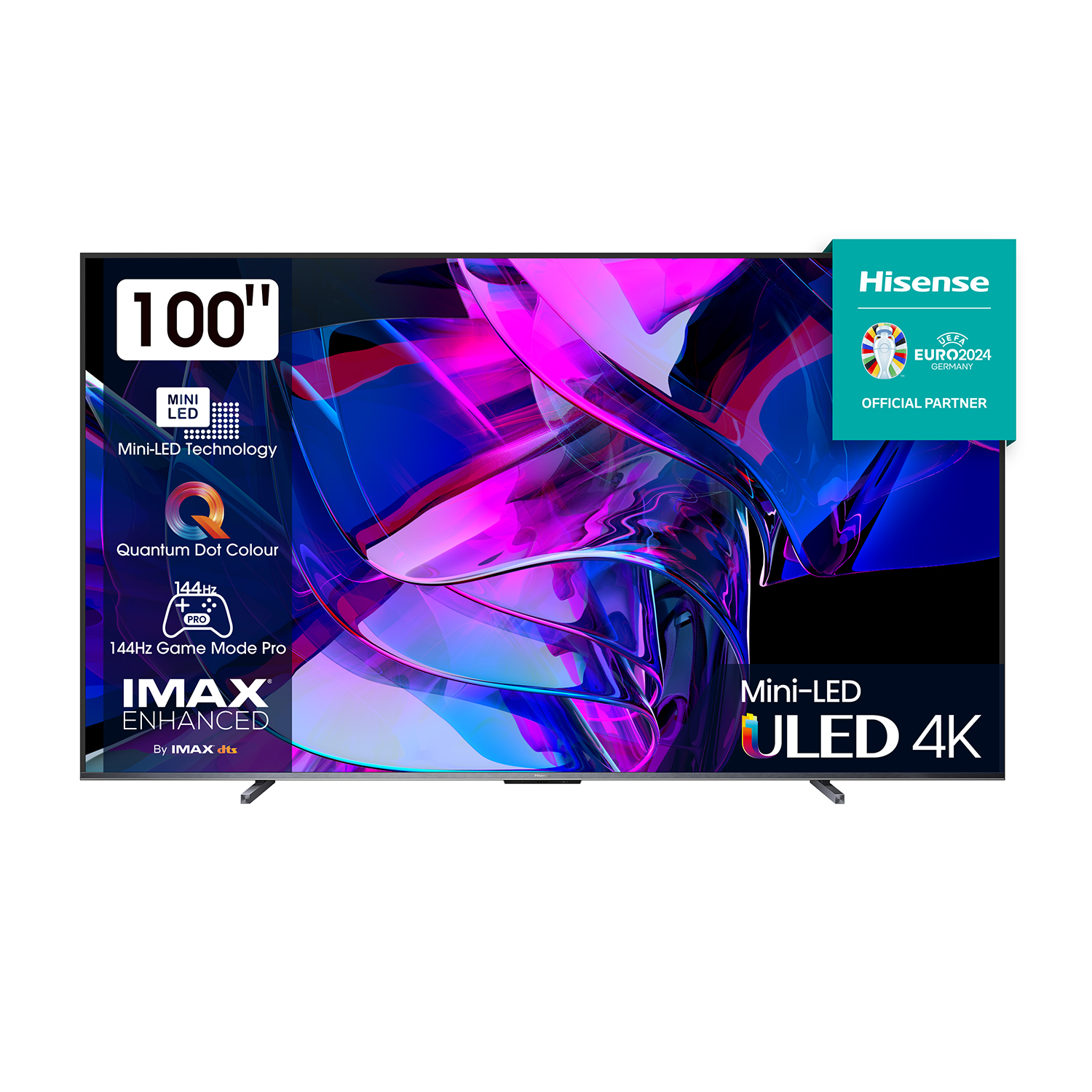 Hisense 100U7Kq TV Led, 100 pollici