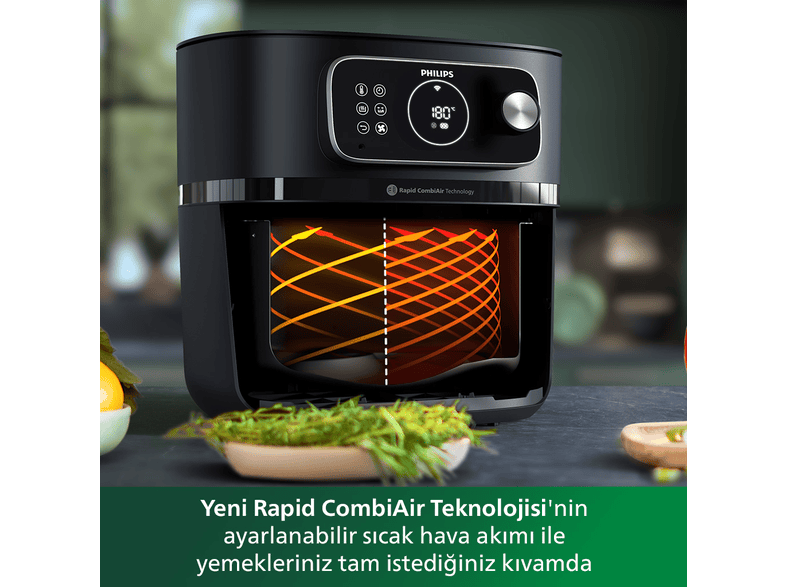 Philips airfryer 2024 rapid air technology