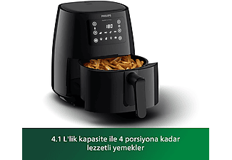 PHILIPS HD9243/90 3000 Serisi Airfryer Siyah_2