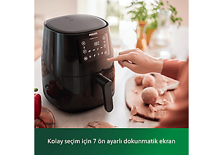 PHILIPS HD9243/90 3000 Serisi Airfryer Siyah_4