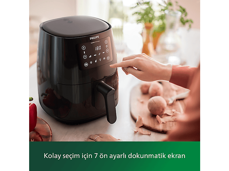 PHILIPS HD9243/90 3000 Serisi Airfryer Siyah_4