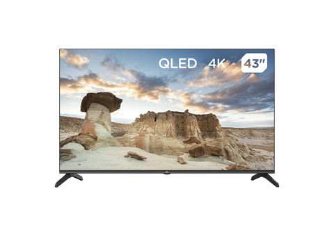 MediaMarkt cm, QLED / UHD QLED TV) 180 TV OK. | SMART OTV 4K, TV, Zoll (Flat, 43AQU-5023C 43 Android