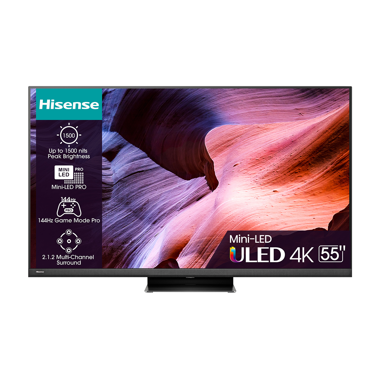 Hisense 55U8Kq TV Led, 55 pollici