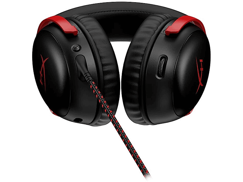HyperX Cloud III czerwone – zdjęcie 3
