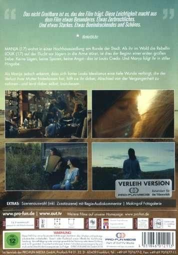 Rückseite einer DVD mit mehreren kleinen Bildern. Text auf Deutsch. Bild zeigt Menschen am Strand und in der Natur.
