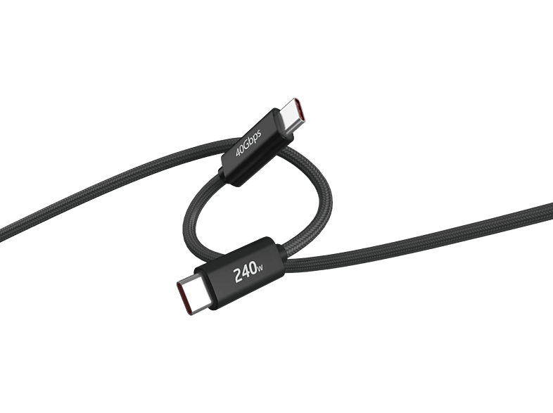 ISY Usb-c Naar Usb-c-kabel Usb 4 1.8 M Zwart (iuc-6000)