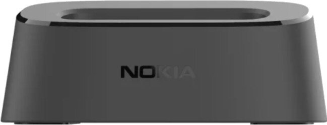 Czarna stacja ładująca Nokia.