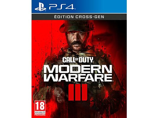 Call of Duty : Modern Warfare III - Édition Cross-gen - PlayStation 4 - Francese