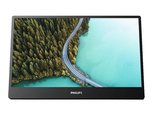 PHILIPS 16B1P3302D - Monitor, 15.6 ", Full-HD, 75 Hz, Schwarz