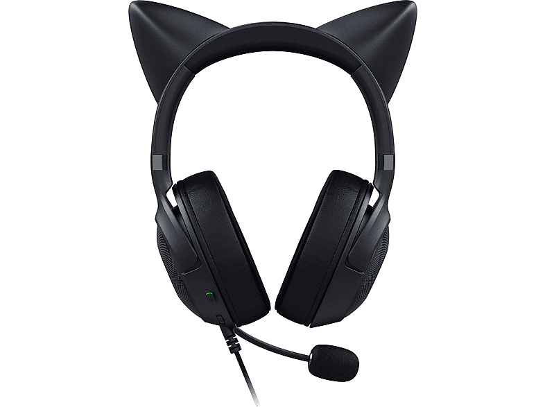 RAZER Kraken Kitty V2 Gaming Headset, Over-Ear, USB-A, 32 Ohm, 40mm Treiber, Schwarz — Foto 4 von 5