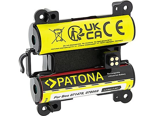 PATONA 6758 SoundLink Revolve Plus - Batterie de rechange (Noir/jaune)