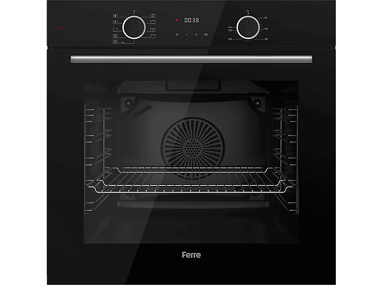 FERRE XE63CS Fryart Ankastre Fırın Siyah