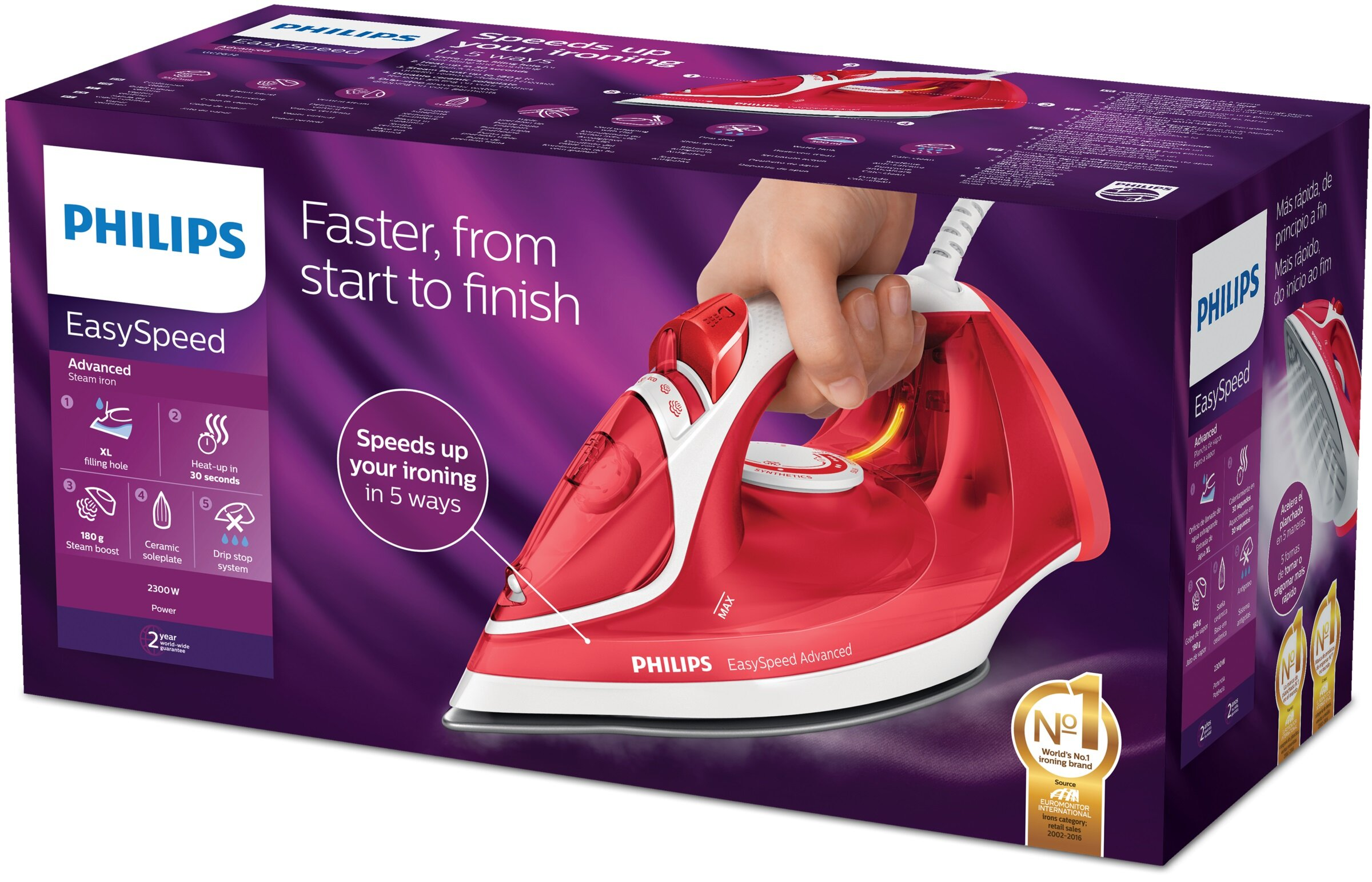 Żelazko PHILIPS EasySpeed Advanced GC2672/40