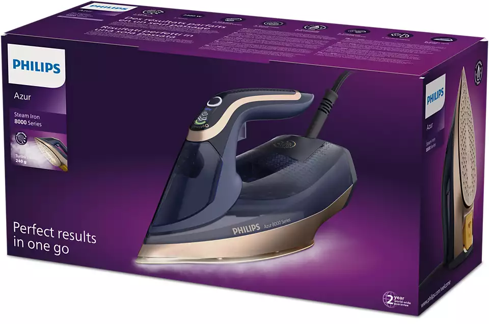 OUTLET - Żelazko PHILIPS DST8050/20 Azur 8000 Series